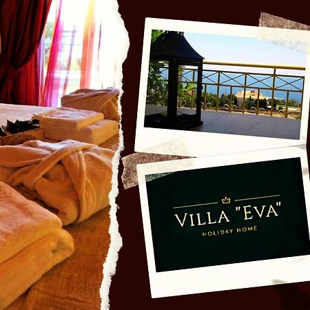 Villa "Eva" - Entire Beachfront Holiday Home - 4S Agia Marina  Bagian luar foto